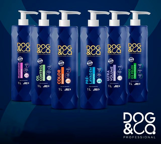 Produtos para banho e tosa Dog&Co